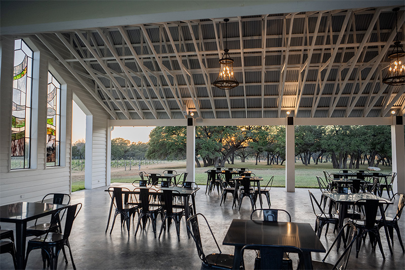 Outdoor seating